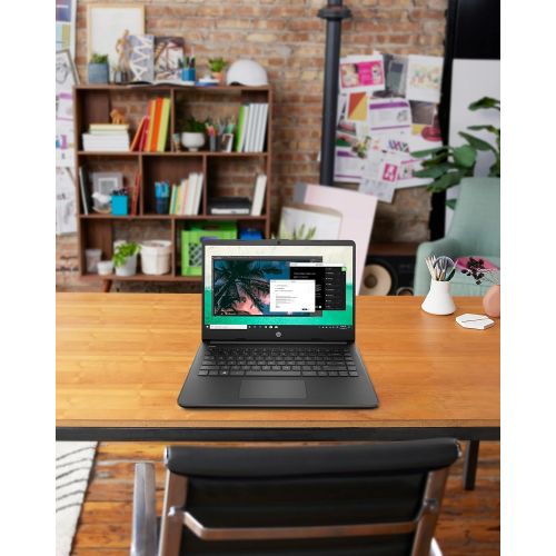 에이치피 HP 14 Laptop, Intel Celeron N4020, 4 GB RAM, 64 GB Storage, 14-inch HD Touchscreen, Windows 10 Home, Thin & Portable, 4K Graphics, One Year of Microsoft 365 (14-dq0060nr, 2021, Jet