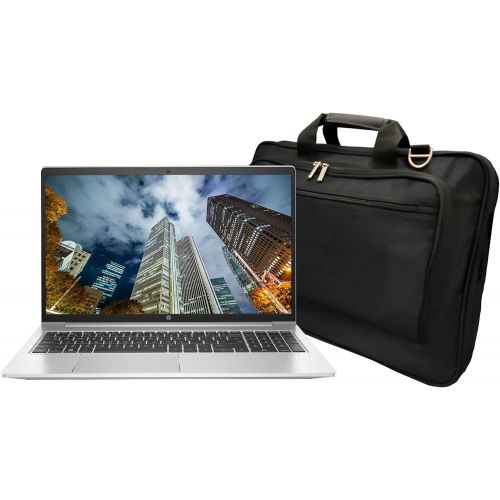 에이치피 HP ProBook 450 G8 15.6in Notebook PC Bundle with Intel Core i5-1135G7 Quad-Core (4 Core), 8GB DDR4, 256GB SSD, 1920 x 1080 Display, Webcam, WiFi, Bluetooth, Win 10 Pro, and Laptop