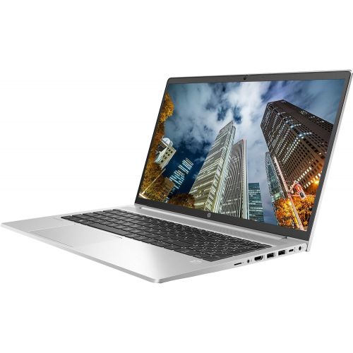 에이치피 HP ProBook 450 G8 15.6in Notebook PC Bundle with Intel Core i5-1135G7 Quad-Core (4 Core), 8GB DDR4, 256GB SSD, 1920 x 1080 Display, Webcam, WiFi, Bluetooth, Win 10 Pro, and Laptop