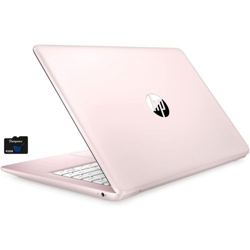 에이치피 2021 HP Stream 14 inch Laptop, Intel Celeron N4020 Processor, 4GB RAM, 64GB eMMC, WiFi, Bluetooth, Webcam, HDMI, Windows 10 S with Office 365 for 1 Year + Fairywren Card (Rose Pink