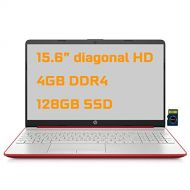 2021 HP Notebook 15 Premium Laptop 15.6” Diagonal HD Display Intel Pentium Gold 6405U 4GB DDR4 128GB SSD Intel UHD Graphics HDMI USB-C Webcam Win10 + 32GB MicroSD Card