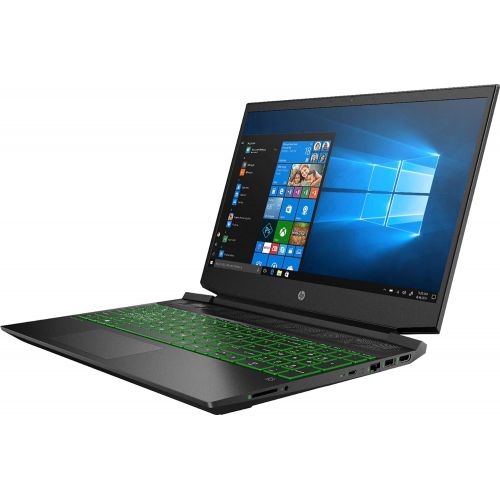 에이치피 2021 New HP Pavilion 15.6 FHD Gaming Laptop, AMD 6-Core Ryzen 5 4600H Up to 4.0 GHz (Beats i5-9300H), 16GB RAM, 256GB SSD + 1TB HDD, Nvidia GeForce GTX 1650 Graphics, Win 10 Home +