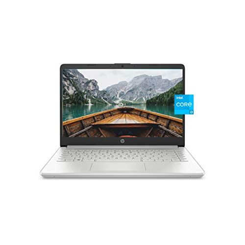 에이치피 HP 14 Laptop, 11th Gen Intel Core i3-1115G4, 4 GB RAM, 128 GB SSD Storage, 14-inch Full HD Display, Windows 10 in S Mode, Long Battery Life, HP Fast-Charge, Thin & Light Design (14