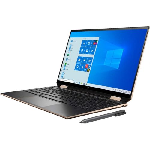 에이치피 HP Spectre x360 GEM Cut 13.3 FHD Touch Laptop, Intel i7-1065G7, 16GB RAM, 512GB SSD, Bang & Olufsen, Fingerprint Reader, HP Stylus, Nightfall Black, Win 10 Pro, 64GB TechWarehouse