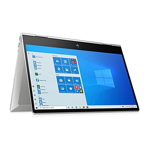 에이치피 2021 HP Envy 2-in-1 Laptop 15.6 inch FHD Touchscreen 4-Core Intel i5-10210U UHD Graphics 12GB DDR4 512GB NVMe SSD WI-FI 6 Win 10 Home Fingerprint Backlit Keyboard w/ 32GB USB