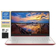 2021 Premium HP Laptop Computer, 15.6 HD Display,Intel Pentium Dual-core Gold 6405U 2.4 GHz, 8GB DDR4 RAM, 128GB SSD, HD Webcam, HDMI, Bluetooth, WiFi, Win10 S, 10+ Hours Battery,