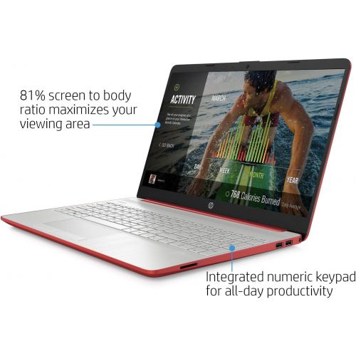 에이치피 2021 Premium HP Laptop Computer, 15.6 HD Display,Intel Pentium Dual-core Gold 6405U 2.4 GHz, 12GB DDR4 RAM, 128GB SSD, HD Webcam, HDMI, Bluetooth, WiFi, Win10 S, 10+ Hours Battery,