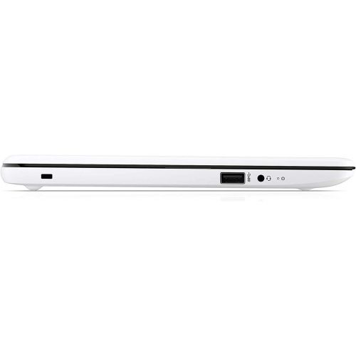 에이치피 2021 HP Stream 11.6 inch Laptop Computer Intel Celeron N4020 upto 2.8 GHz, 4GB RAM, 32GB eMMC Storage, Windows 10 Home, 13Hr Battery Life, Office 365 1Year, (Diamond White) Plus Vg