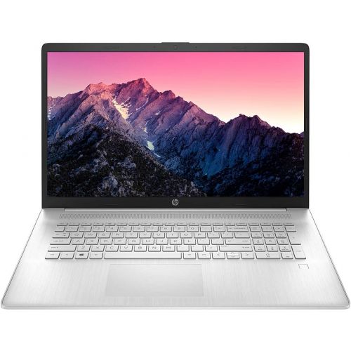 에이치피 HP Pavilion Laptop (2021 Latest Model), 17.3 HD+ Narrow Bezel Touchscreen, AMD Ryzen 5 5500U Processor (Beats i7-1185G7), 32GB RAM, 1TB SSD + 1TB HDD, Long Battery Life, Win 10