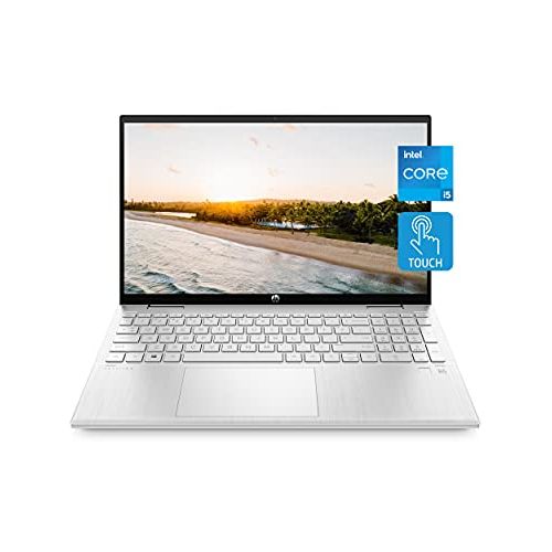 에이치피 HP Pavilion x360 15.6 inch 2-in-1 Laptop PC, 11th Gen Intel Core i5-1135G7, 12 GB RAM, 256 GB SSD Storage, Full HD IPS Micro-Edge Display, Windows 10 Home, HD Webcam, Audio by B&O