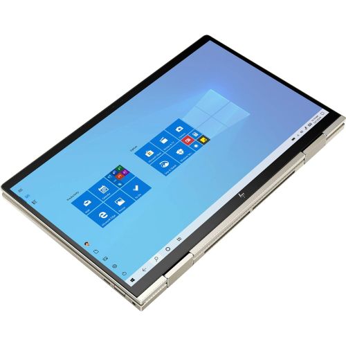 에이치피 2020 HP Envy x360 2-in-1 13.3 FHD IPS Touchscreen Laptop Intel Evo Platform 11th Gen Core i7-1165G7 8GB Memory 512GB SSD Pale Gold - Backlit Keyboard -Fingerprint Reader -Thunderbo