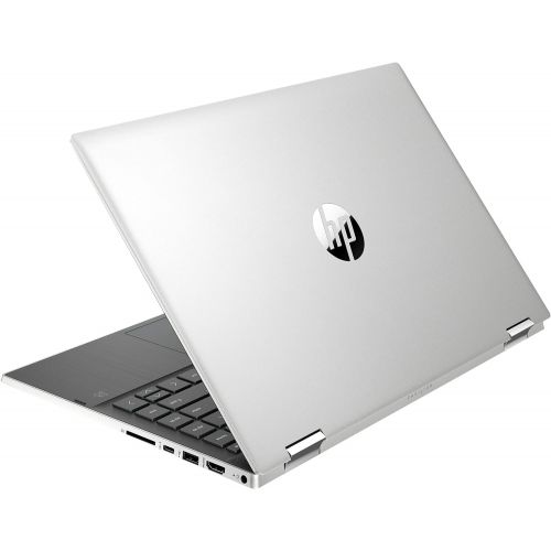 에이치피 Flagship HP Pavilion X360 2-in-1 14 Laptop Computer 14 HD Anti-Glare Touchscreen 11th Gen Intel Core i3-1115G4 (Beats i5-8210Y) 8GB RAM 128GB SSD USB-C HDMI B&O Audio Win10 Silver