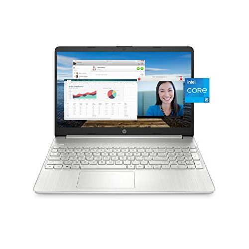 에이치피 HP 15 Laptop, 11th Gen Intel Core i5-1135G7 Processor, 8 GB RAM, 256 GB SSD Storage, 15.6” Full HD IPS Display, Windows 10 Home, HP Fast Charge, Lightweight Design (15-dy2021nr, 20