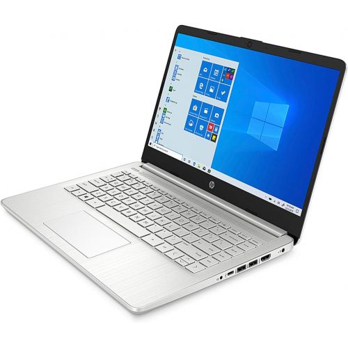 에이치피 HP Premium Laptop (2021 Latest Model), 14 HD Touchscreen, AMD Athlon Processor, 8GB RAM, 192GB SSD, Long Battery Life, Online Conferencing, Natural Silver, Win 10 with 1 Year of Mi