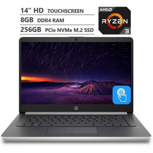 에이치피 HP Laptop 14 Laptop AMD Ryzen 3 8GB RAM 256GB SSD 14-dk0736ms