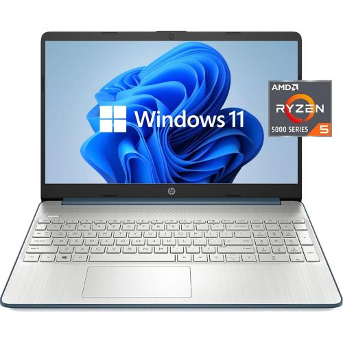 에이치피 HP Pavilion 15.6 FHD Laptop (2022 Latest Model), AMD Ryzen 5 5500U (Beats i7-11370H), 12GB RAM, 256GB PCIe NVMe M.2 SSD, Thin & Portable, Micro-Edge & Anti-Glare Screen, Long Batte
