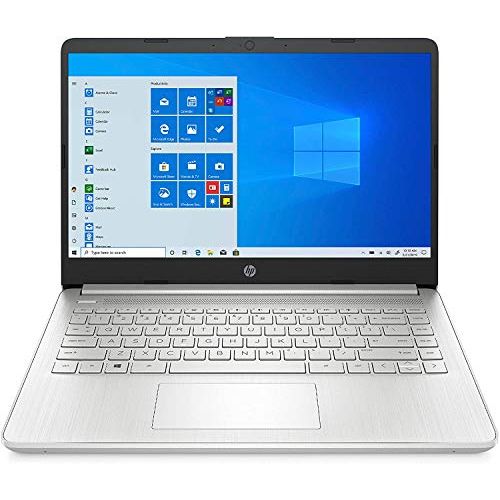 에이치피 Newest HP 14 HD Laptop, Intel Core i5-1035G1, Intel UHD Graphics, 8GB SDRAM, 256GB SSD, Natural Silver, Windows 10