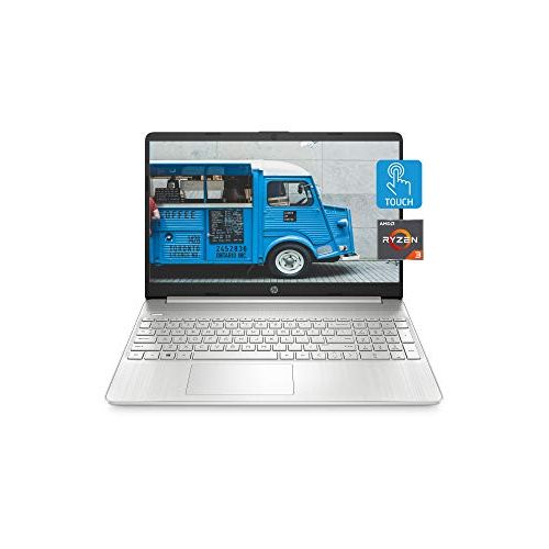 에이치피 HP 15 Laptop, AMD Ryzen 3 3250U Processor, 8 GB RAM, 256 GB SSD Storage, 15.6-inch HD Micro-Edge Display, Windows 10 Home, Long-Lasting Battery, HP Fast Charge, 720p Webcam (15-ef1