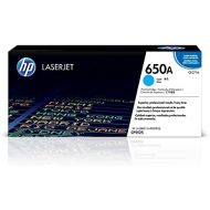 Original HP 650A Cyan Toner Cartridge Works with HP Color LaserJet Enterprise CP5525 Series CE271A