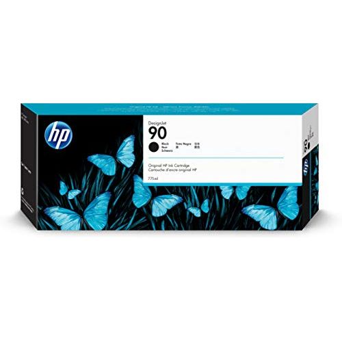 에이치피 HP 90 Black 775-ml Genuine Ink Cartridge (C5059A) for DesignJet 4500 MFP, 4500 & 4000 Series Large Format Printers