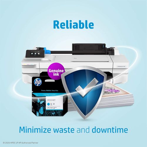 에이치피 HP 90 Cyan DesignJet Printhead & Printhead Cleaner (C5055A) for DesignJet 4500 MFP, 4500 & 4000 Series Large Format Printers