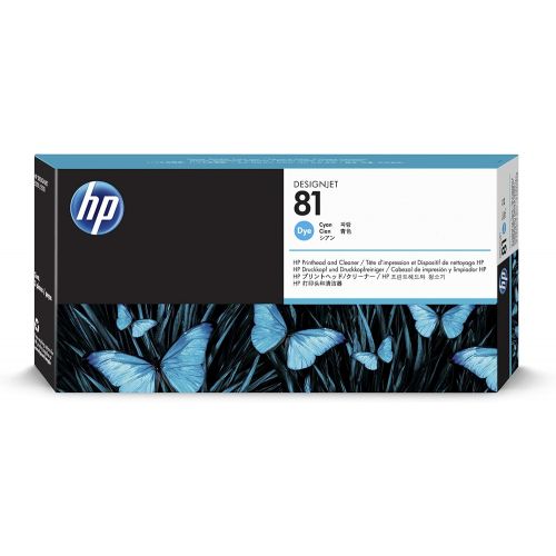 에이치피 HP 81 C4951A Printhead and Printhead Cleaner for DesignJet 5000 series, Cyan