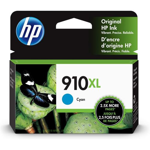 에이치피 HP 910XL Ink Cartridge Cyan 3YL62AN & 910 Ink Cartridge Yellow 3YL60AN