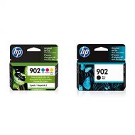 HP 902 3 Ink Cartridges Cyan, Magenta, Yellow T6L86AN, T6L90AN, T6L94AN (T0A38AN#140) & 902 Ink Cartridge Black T6L98AN