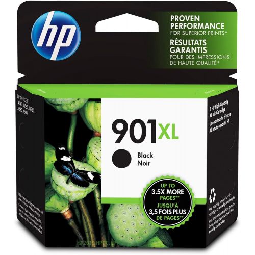 에이치피 HP 901XL Ink Cartridge Black CC654AN & 902 3 Ink Cartridges Cyan, Magenta, Yellow T6L86AN, T6L90AN, T6L94AN (T0A38AN#140)