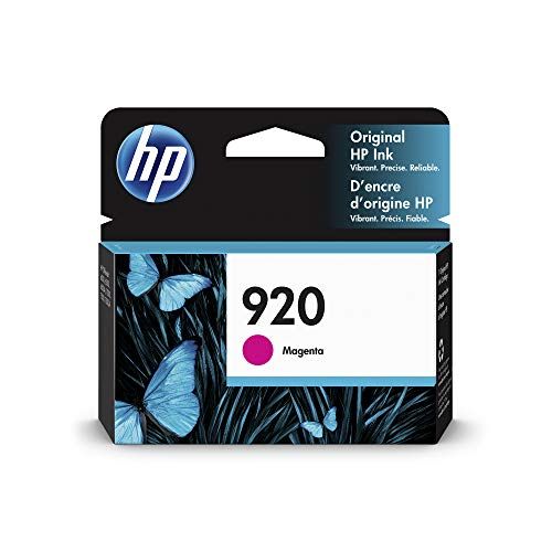 에이치피 HP 920 Ink Cartridge Magenta Works with HP OfficeJet 6000, 6500, 7000, 7500 CH635AN