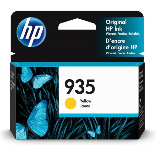 에이치피 Original HP 935 Yellow Ink Cartridge Works with HP OfficeJet 6810; OfficeJet Pro 6230, 6830 Series C2P22AN