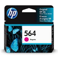 Original HP 564 Magenta Ink Cartridge Works with DeskJet 3500; OfficeJet 4620; PhotoSmart B8550, C6300, D5400, D7560, 5510, 5520, 6510, 6520, 7510, 7520, Plus, Premium, eStation Se