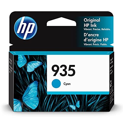 에이치피 Original HP 935 Cyan Ink Cartridge Works with HP OfficeJet 6810; OfficeJet Pro 6230, 6830 Series C2P20AN