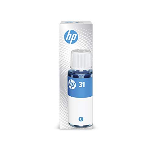 에이치피 HP 31 Ink Bottle Cyan Up to 8,000 pages per bottleWorks with HP Smart Tank Plus 651 and HP Smart Tank Plus 551 1VU26AN