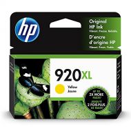 Original HP 920XL Yellow High-yield Ink Cartridge Works with HP OfficeJet 6000, 6500, 7000, 7500 Series CD974AN