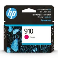 Original HP 910 Magenta Ink Cartridge Works with HP OfficeJet 8010, 8020 Series, HP OfficeJet Pro 8020, 8030 Series Eligible for Instant Ink 3YL59AN