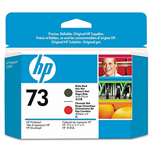 에이치피 HP 73 Matte Black & Chromatic Red DesignJet Printhead (CD949A) for DesignJet Z3200 Large Format Printers
