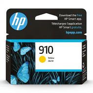 Original HP 910 Yellow Ink Cartridge Works with HP OfficeJet 8010, 8020 Series, HP OfficeJet Pro 8020, 8030 Series Eligible for Instant Ink 3YL60AN