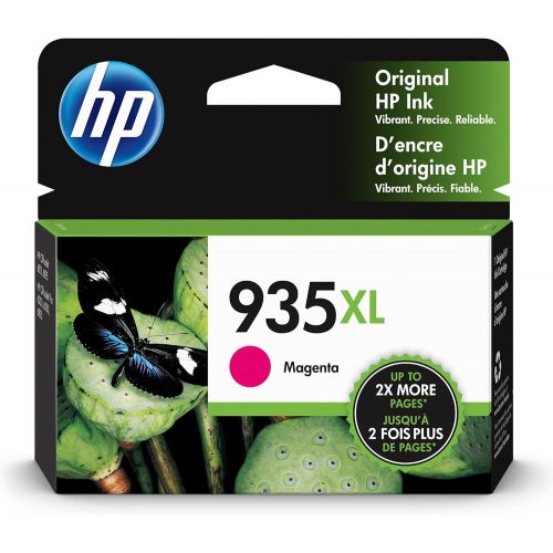 에이치피 Original HP 935XL Magenta High-yield Ink Cartridge Works with HP OfficeJet 6810; OfficeJet Pro 6230, 6830 Series C2P25AN