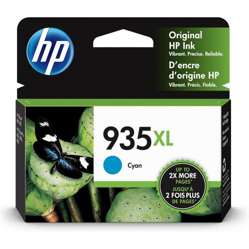 에이치피 Original HP 935XL Cyan High-yield Ink Cartridge Works with HP OfficeJet 6810; OfficeJet Pro 6230, 6830 Series C2P24AN