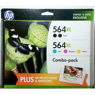 3 X HP 564XL/564 High Yield Black and Cyan/Magenta/Yellow Color Ink Cartridges (F6V09FN#140), CVP Value Combo 5/Pack