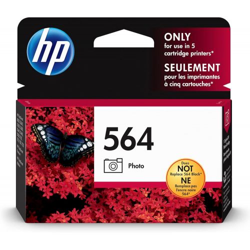 에이치피 Original HP 564 Photo Ink Cartridge Works with HP PhotoSmart B8550, C6300, D5400, D7560, 7500, Premium, eStation Series CB317WN