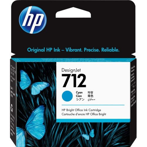 에이치피 HP DesignJet T630 Large Format Printer, 24 Color Inkjet Plotter, Wireless, Bundle 712 29ml Cyan 712 29ml Magenta 712 29ml Yellow 712 38ml Black Ink Cartridges