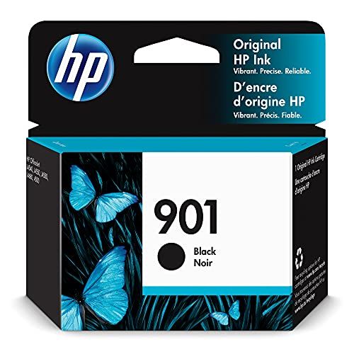 에이치피 Original HP 901 Black Ink Cartridge Works with HP OfficeJet J4500, J4680, 4500 Series CC653AN