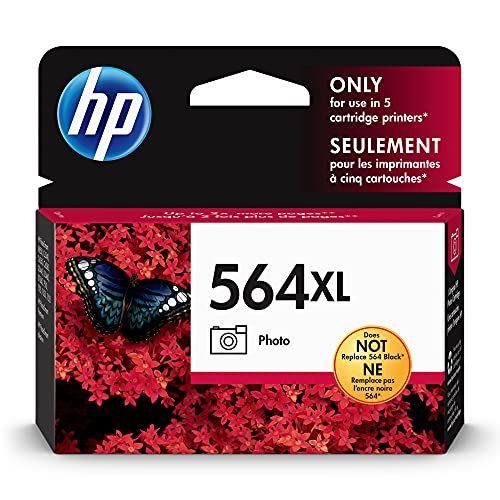 에이치피 Original HP 564XL Photo High-yield Ink Cartridge Works with HP PhotoSmart B8550, C6300, D5400, D7560, 7500, Premium, eStation Series CB322WN