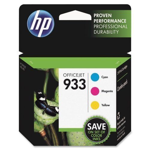 에이치피 HP 933 Ink Cartridge - Cyan, Magenta, Yellow - Inkjet - 330 Page - 3 / Pack by HP