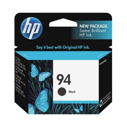 에이치피 Hp PhotoSmart Pro B8350 OfficeJet H470 PSC 2355Xi 2610 7310 C8765WN (HP 94) OEM Black Inkjet Cartridge