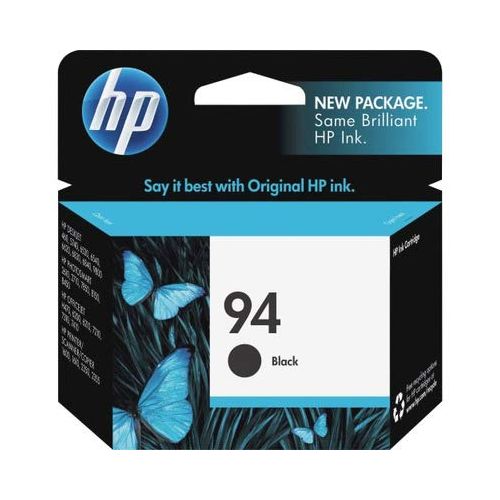 에이치피 Hp PhotoSmart Pro B8350 OfficeJet H470 PSC 2355Xi 2610 7310 C8765WN (HP 94) OEM Black Inkjet Cartridge