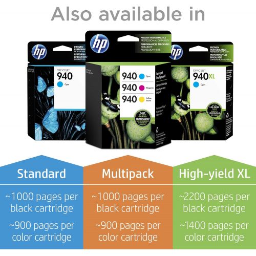 에이치피 HP 940XL Ink Cartridge Magenta C4908AN