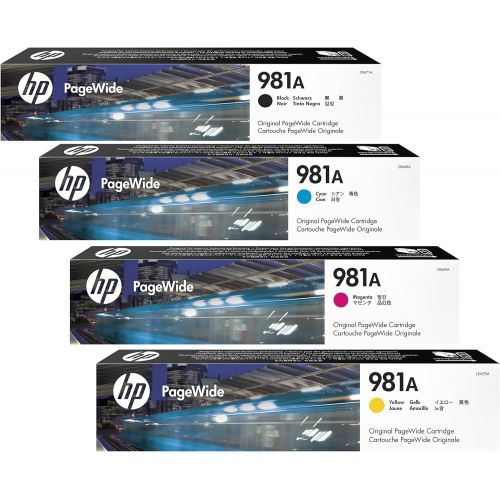 에이치피 HP 981A Original PageWide Cartridge 4-Color Set